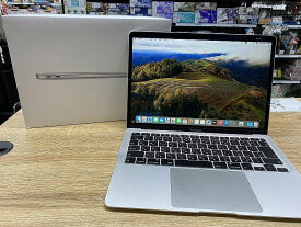 アップル Apple MacBookAir 13.3インチ 2020 SSD256GB メモリ16GB CTO カスタイマイズモデル シルバー MWTK2J/A 【中古】