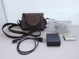 ソニー SONY コンパクトデジタルカメラ ホワイト Cyber-shot DSC-WX500 【中古】