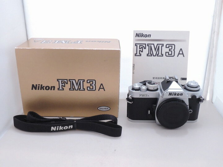 楽天市場】ニコン Nikon フィルム一眼レフカメラ ボディ シルバー FM3A 