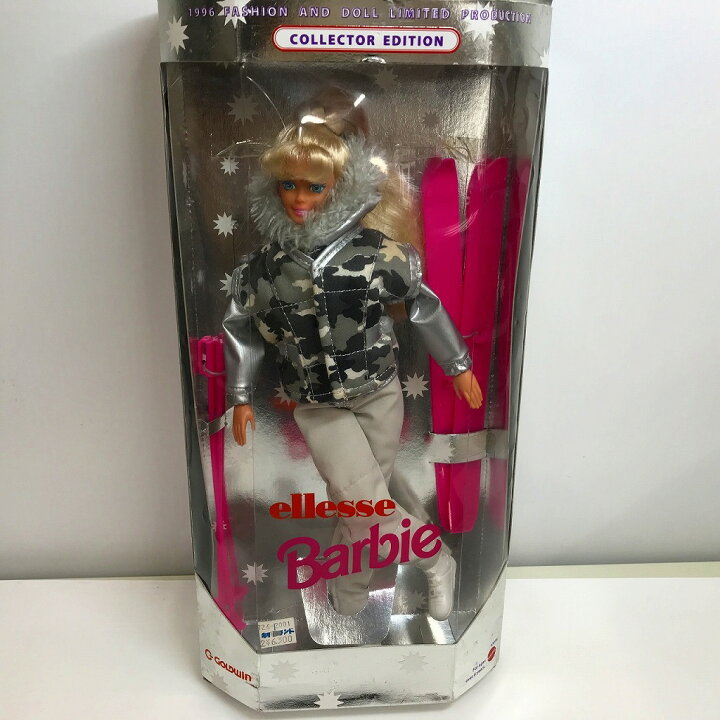 楽天市場】マテル MATTEL ellesse Barbie エレッセ バービー- (白黒  