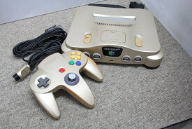 ニンテンドー Nintendo Nintendo64 ゴールド NUS-001 【中古】