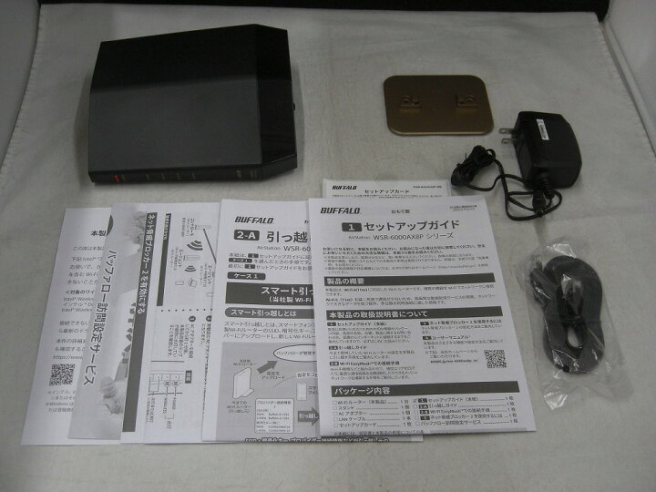 楽天市場】バッファロー BUFFALO Wi-Fiルーター WSR-6000AX8P-MB 