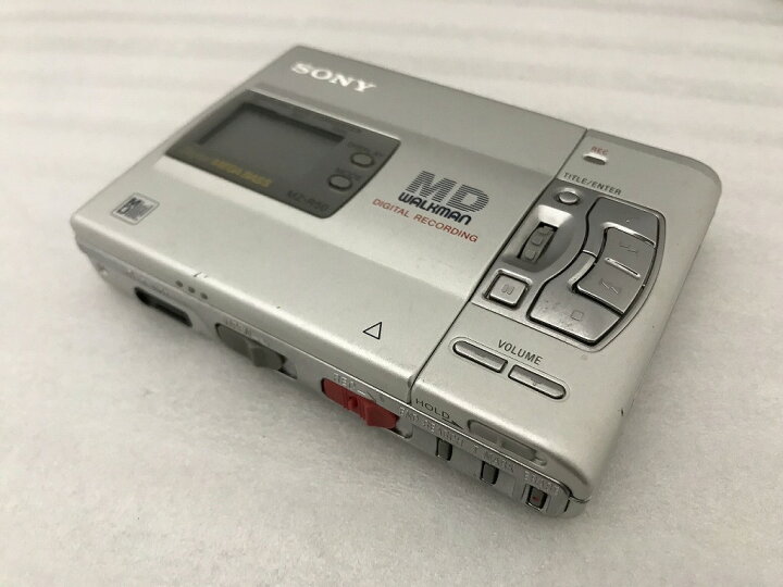 楽天市場】ソニー SONY ポータブルMDウォークマン シルバー MZ-R50 