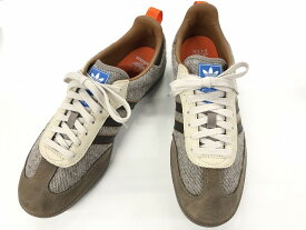 アディダス adidas メンズスニーカー Samda Fox Tweed simple Brown 29cm ブラウン系 ツイード 029002 【中古】