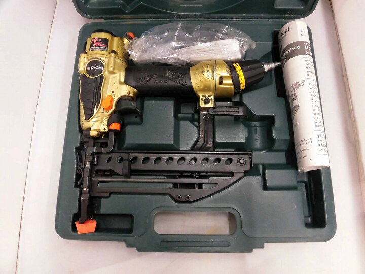 楽天市場】【欠品有り】 ヒタチ HITACHI 高圧フロア用タッカ N5004HMF 