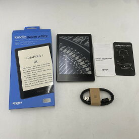 アマゾン amazon kindle paperwhite 第11世代 M2L4EK シグニチャーエディション ライトグリーン 32GB Wi-Fi 広告なし 【中古】