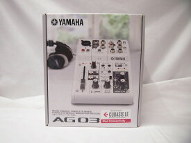 ヤマハ YAMAHA ウェブキャスティングミキサー AG03 【中古】