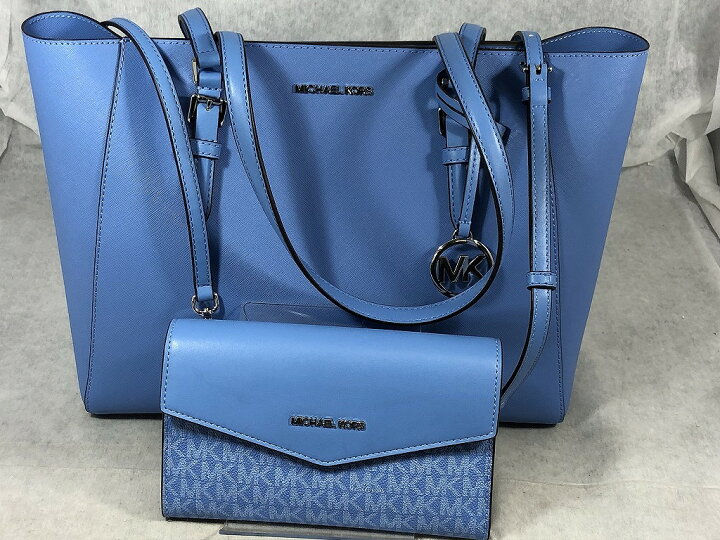 楽天市場】マイケルコース MICHAEL KORS トートバッグ ライトブルー 