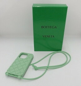 ボッテガヴェネタ BOTTEGA VENETA イントレチャート スマホケース iPhone13pro 005P0V2091 【中古】