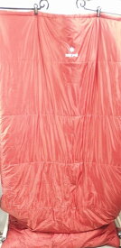 スノーピーク snow peak セパレートシュラフ オフトンワイド 赤・ベージュ BD-103 【中古】