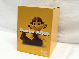【期間限定セール】フジヤ 不二家 【美品】 Denim PECO おすわりペコちゃん デニムペコ 人形 【中古】