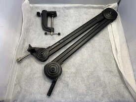 【期間限定セール】オーディオテクニカ audio-technica マイクアーム AT8700J ブラック クランプ式 マイクスタンド 【中古】