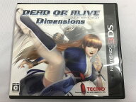 テクモ TECMO ニンテンドー3DS用ソフト DEAD OR ALIVE Dimensions LNA-CTR-ADDJ-JPN 【中古】