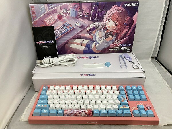 ぶいすぽっ！ギア VSPO! GEAR ゲーミングキーボード VSPO-KB 【中古】
