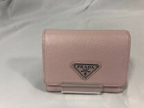 楽天市場】プラダ 三つ折り財布 ピンク（レディース財布｜財布・ケース 