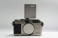 コンタックス CONTAX フィルムカメラ ストロボ付属 ROM改造済 G1/TLA140 【中古】