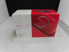 【欠品有り】 ソニー SONY PlayStation Portable ラディアント・レッド PSP-3000 【中古】