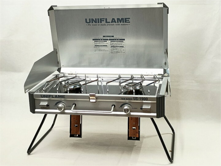 楽天市場】ユニフレーム UNIFLAME 【並品】ツインバーナー US-1900 