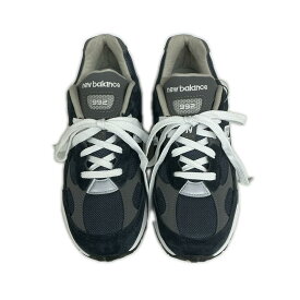 ニューバランス NEW BALANCE スニーカー New Balance M992 NY ネイビー【中古】