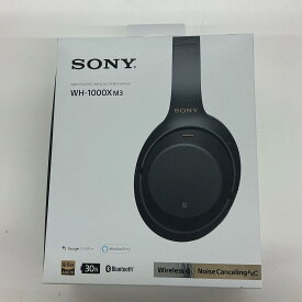 【全品ポイント10倍！要エントリー】【期間限定セール】SONY SONY ヘッドホン WH-1000XM3 ブラック【中古】