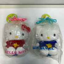 楽天市場】キティ ダニエル ぬいぐるみの通販 平成レトロハローキティダニエルダッフルコートブーツペアぬいぐるみ
