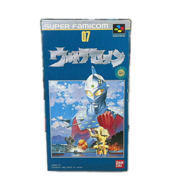 【全品ポイント10倍！要エントリー】【期間限定セール】SUPER FAMICOM SUPER FAMICOM スーパーファミコンソフト ウルトラセブン【中古】