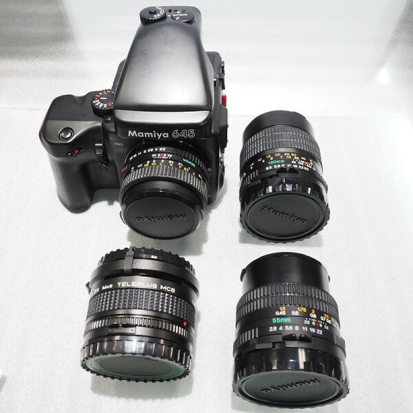 マミヤ Mamiya フィルムカメラ 645 Pro