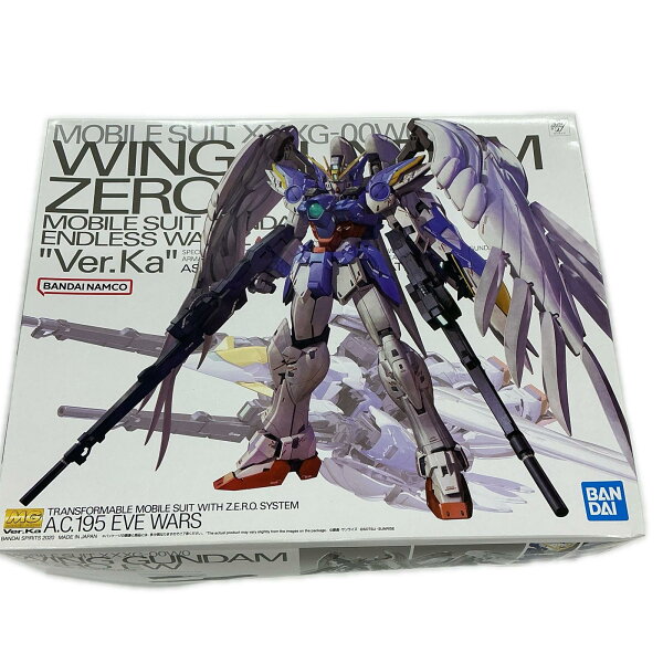 【未使用】ガンダム ガンダム プラモデル BANDAI WING GUNDAM ZERO EW Ver.Ka【中古】