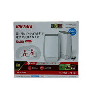 【全品ポイント10倍！要エントリー】【期間限定セール】BUFFALO WHR-5400XE6P 2台セット ルーター 【中古】