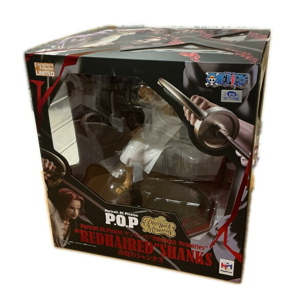 【全品ポイント10倍！要エントリー】【期間限定セール】フィギュア P.O.P 赤髪のシャンクス【中古】
