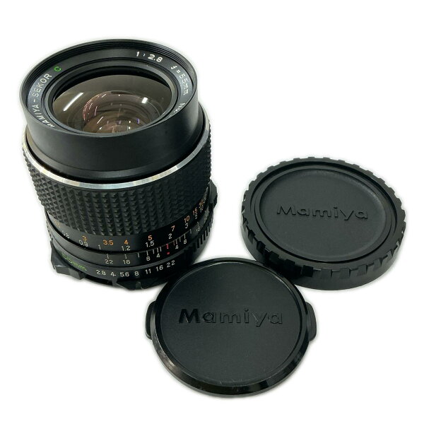 中判カメラ　交換レンズ Mamiya  SEKOR　C　55ｍｍ　ｆ2.8 黒【中古】