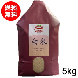 栽培期間中無肥料無農薬米まっしぐら白米5kg（令和5年産・青森県産）【送料無料】