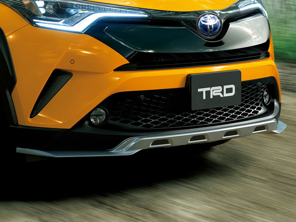 安価 フロントスポイラー (代引不可) TRD【TRD】 C-HR トヨタ フロントスポイラー