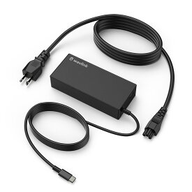 WAVLINIK 112W USB C アダプター充電器 ノートパソコン用 電源アダプタ ユニバーサル充電器ポータブル USB-Cパソコンアダプター USB C PC電源コード 100WACアダプターコンピューター電源コード（MacBook用USB A出力付き）Huawei Lenovo HP Dell Samsung Acer Chromebooks対応