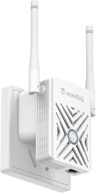 WAVLINK 無線LAN 中継機 300Mbps WIFI 中継機 APモード / リピーターモード/ルーターモード 802.11n/g/b WPS機能付き N300 ワイファイ 中継機 LANポート付き 技適認証済み コンセント直挿型
