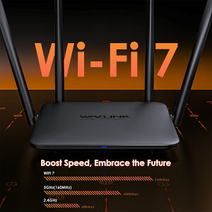 �y����Ƃ̐M���Z�p�zWAVLINK Wi-Fi 7 ���[�^�[ BE5100 �f���A���o���h�b2.5Gbps WAN�Ή� 4096-QAM�bMesh�Ή� �Q�[�~���O���[�^�[�bMU-MIMO OFDMA WPA3 VPN�Ή� IPv6�b�ƒ�p ����LAN���[�^�[�b�ƒ��Ȃ���Every