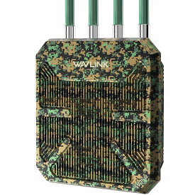 25%OFF【屋外ルーター専門企業】WAVLINK WiFi6 AX1800M 屋外対応メッシュルーター/AP/中継器 IP67防水防塵 2.4G+5Gデュアルバンド PoE対応 長距離屋外WiFiメッシュエクステンダー 4本8dBiハイゲインアンテナ シグナルブースターアンプ