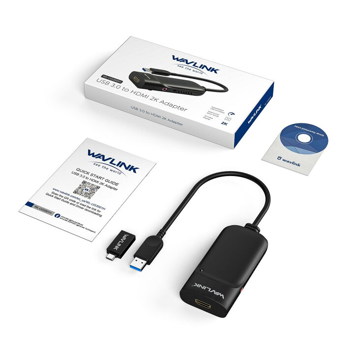 楽天市場】【専門企業の信頼技術】WAVLINK USBアダプター HDMIマルチ