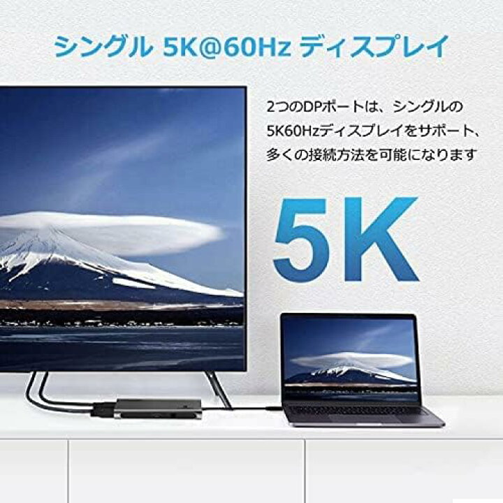 楽天市場】「インテル認定済」WAVLINK Thunderbolt 3 Mini Dock 