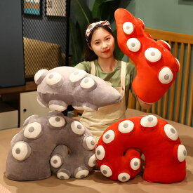 ぬいぐるみ たこ タコの触手 可愛い 大きいサイズ 本物そっくり 抱き枕 置物 雑貨 縫い包み リアル 子供向け 添い寝 寝かしつけ やわらか 昼寝枕 クリスマス 子供の日 誕生日プレゼント だきまくら クッション