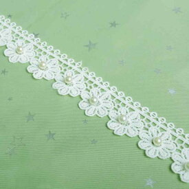 レース カーテン クロス アクセサリー 生地 リボン 衣類 ドレス 刺繍 ホーム リビング 寝室 DIY 材料 雑貨 小物 装飾品