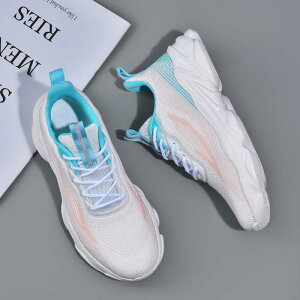 ランニング シューズ 運動靴 高校生 中学生以上 子供向け 秋 女性用 プロ 衝撃 吸収 軽量 ソフト ソール 通気性 女性用 スポーツ シューズ レースアップ レジャー