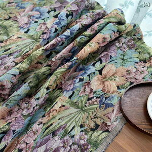 テーブルランナー センタークロス 田舎風 ジャカード生地 DIY ソファー カバー テーブルデコレーション テーブルクロス ホームデコ テーブル 枕 カーテン