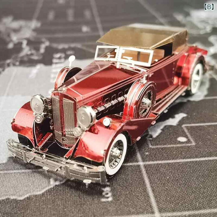楽天市場】立体 パズル 大人 3d メタル 金属 DIY モデル 車 1935 