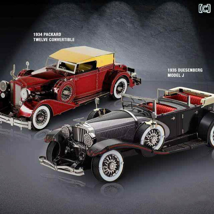 楽天市場】立体 パズル 大人 3d メタル 金属 DIY モデル 車 1935 