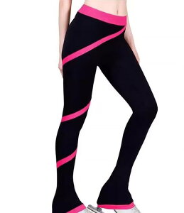 フィギュア スケート ウィンター アイス スポーツ ウェア 子供用 トレーニング パンツ 女性用 大人用 フリース スパイラル スノー スーツ パフォーマンス