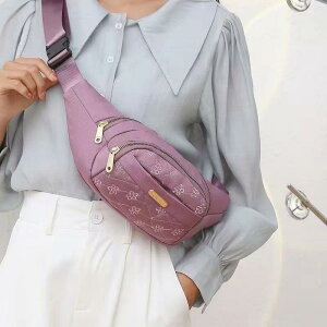 バッグ レディース 女性用 ボディバッグ ウエストポーチ リュックサック 3WAY 多機能 スマホ収納 軽量 オックスフォード生地 アウトドア スポーツ レジャー 旅行 普段使い 花柄 ブラック ピン