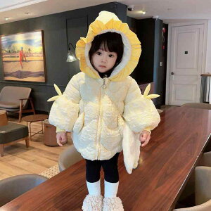 中綿コート ベビー 女の子 冬 かわいい 厚手 裏起毛 フード付き おしゃれ 幼児 子供服 防寒 保温 暖かい 軽量 ポリエステル カジュアル お出かけ 通園通学