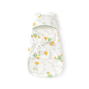 スリーパー 新生児 ベビー 赤ちゃん 恒温 温度調節 多機能 寝冷え防止 ファスナー式 キルティング 中綿入り 厚手 蝶柄 かわいい オールシーズン パジャマ 寝間着 コクーン型