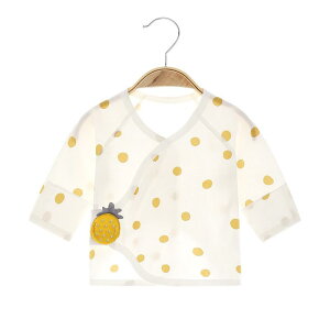 ベビーウェア 新生児 赤ちゃん 男の子 女の子 パジャマ 春夏 ノースリーブ 前開き 綿100% 薄手 無縫製 やわらか肌触り かわいい ドット柄 冷房対策 吸湿速乾 短肌着